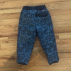 Patagonia reversible snow pants
